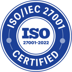 ISO/IEC 27001:2022 certified
